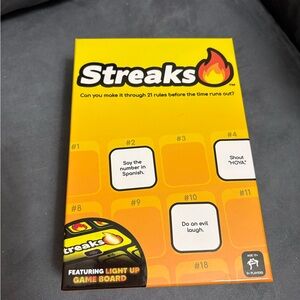 Streaks Buffalo Games Board Game New